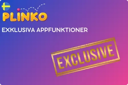 Plinko Exklusiva Appfunktioner