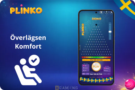 Plinkosverige DEMO rew Överlägsen komfort