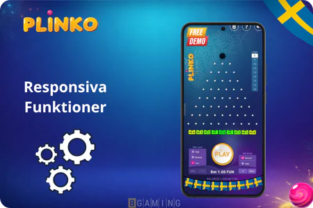 Plinkosverige DEMO rew Responsiva funktioner